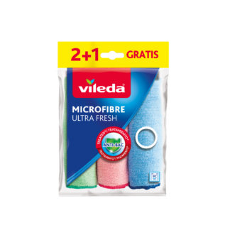 VL217409 Microfibre Colors Ultra Fresh Cloth 3's