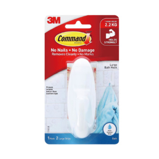 3M17083B Command™ Bath Large Towel Hook
