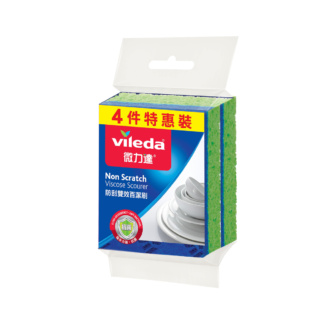VL924042 Non-Scratch Viscose Scourer 4's